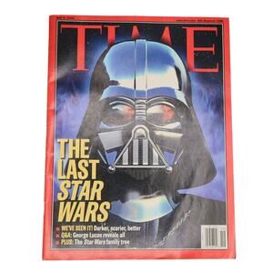 Time Magazine May 9 2005 Star Wars Revenge of the Sith Darth Vader Cover Vintage